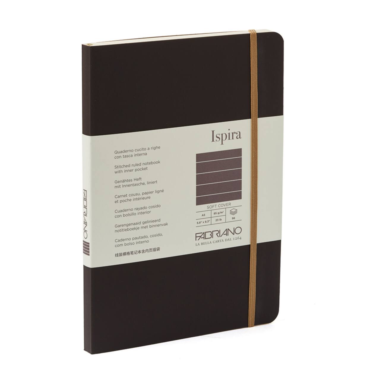 Fabriano&#xAE; Ispira A5 Lined Softcover Notebook